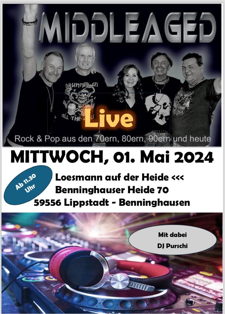 Plakat für den Gig am 30.09.2023 in Dedignhausen